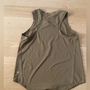 Lululemon high neck running and training tank top